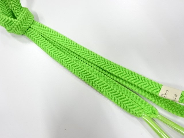 未使用品　正絹　手組帯締め